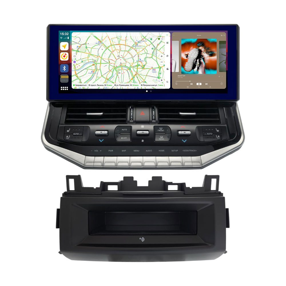 Магнитола для Toyota Land Cruiser 200 (2007-2015) MegaZvuk TS10-12308H Экран 16,2″