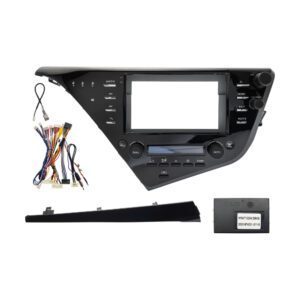 Переходная рамка для установки в Toyota Camry (XV70) (2018-2021) MegaZvuk RAM-9621 (для автомобиля с JBL ) (правый руль)