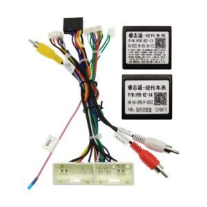 Проводка для установки в Hyundai IX45 2012 - 2019 (основ, ант, CAN, CAM, AMP) Tesla