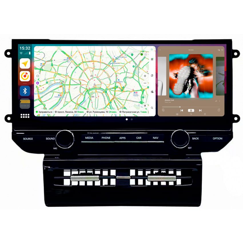 Магнитола для Porsche Macan (2010 — 2017) MegaZvuk TS10-12318 (PM 4.0) Экран 12,3″