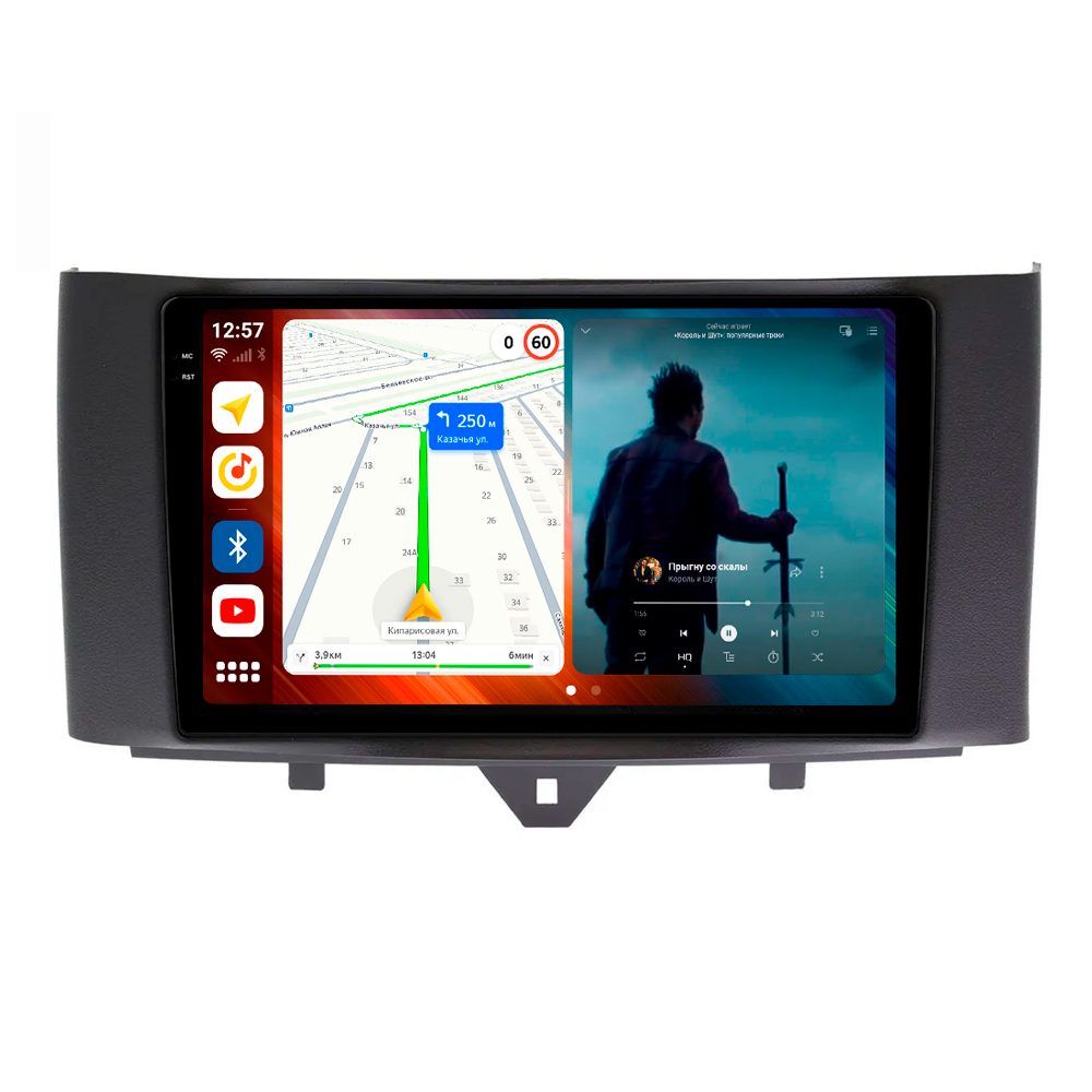 Магнитола для Smart Fortwo 2 (2011-2015) MegaZvuk TS10-9689