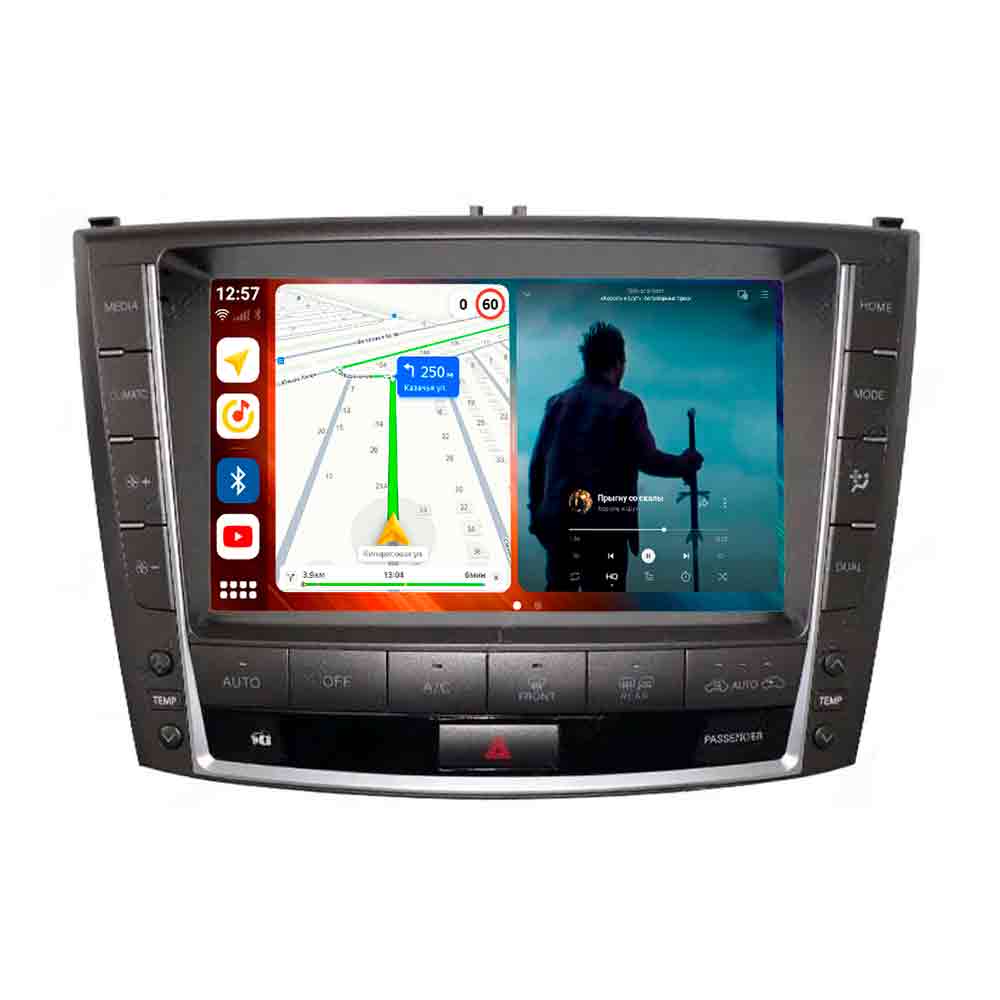 Магнитола для Lexus IS (2006-2012) MegaZvuk TS10-9667A Тип B