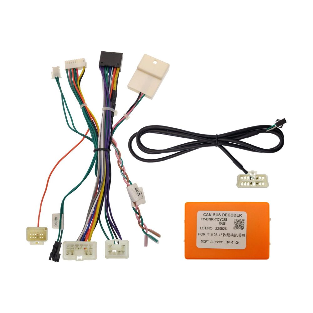 Проводка для установки в Toyota Camry (2008 — 2012) (авто с климат контролем) Tesla