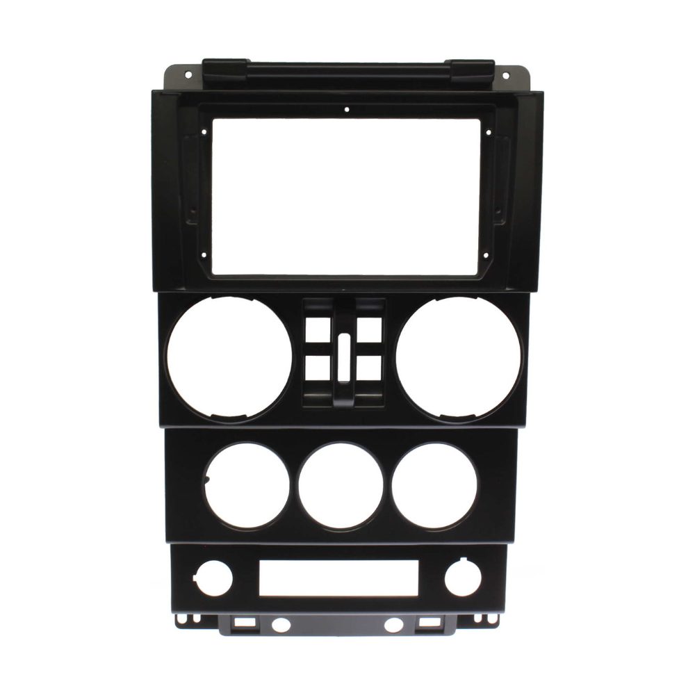 Переходная рамка для установки в Jeep Wrangler (2007-2010) MegaZvuk RAM-9501 (авто 4 двери стеклоподъемников)