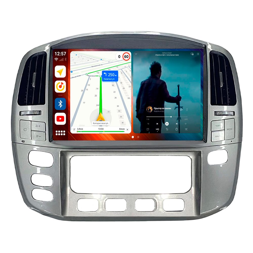 Магнитола для Toyota Land Cruiser 100 (2003-2007) MegaZvuk TS10-12453 Экран 13,3″
