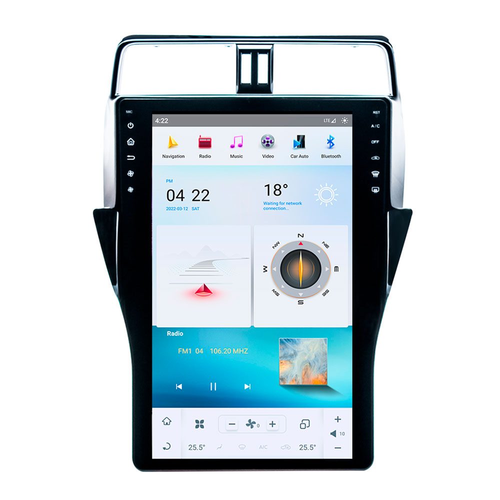 Магнитола для Toyota Land Cruiser Prado 150 (2018-2024) MegaZvuk ZF-1805G Экран 16″