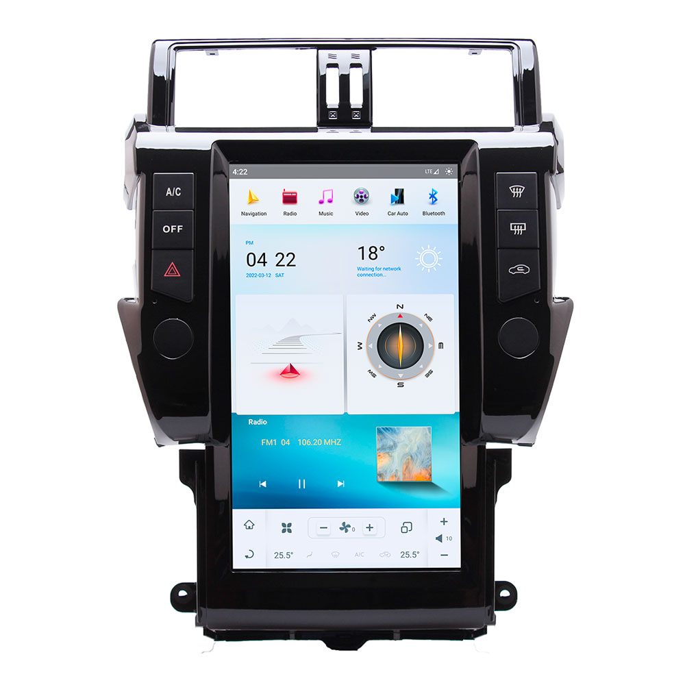 Магнитола для Toyota Land Cruiser Prado 150 (2014-2017) MegaZvuk ZF-1801G Экран 13,6″