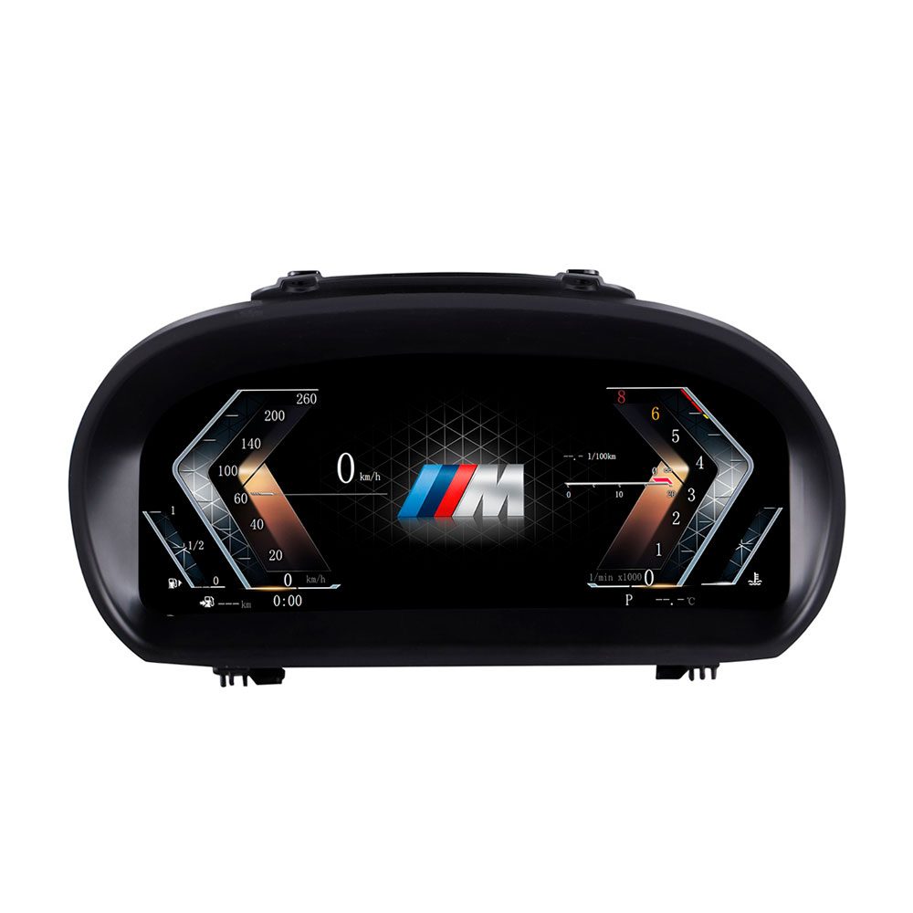 Цифровая электронная приборная панель для BMW 1 серии (кузов E87) (2006-2011) версия CarPlay / Android Auto (HY)