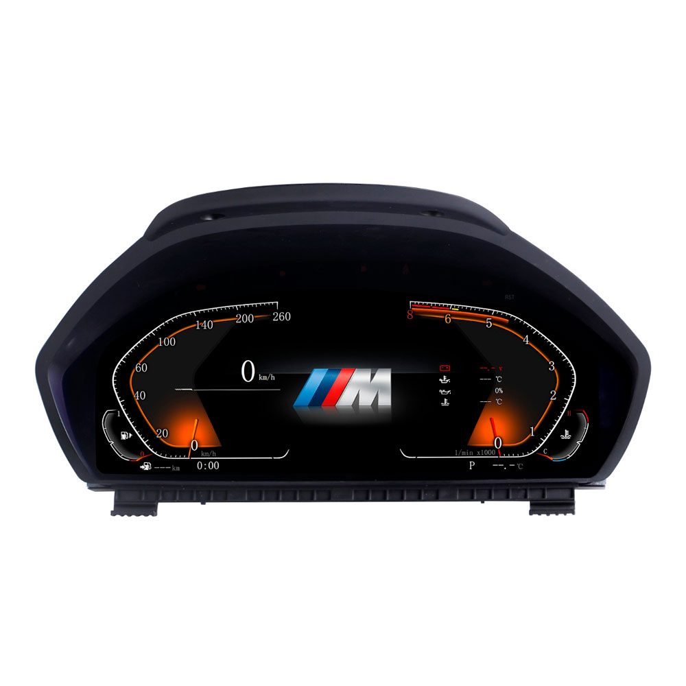 Цифровая электронная приборная панель для BMW 3 серии F30 / F31 (2013-2019) / 3 серия GT F34 (2013-2020) / 4 серия F32 / F33 / F36 (2013-2020) версия CarPlay / Android Auto (HY)