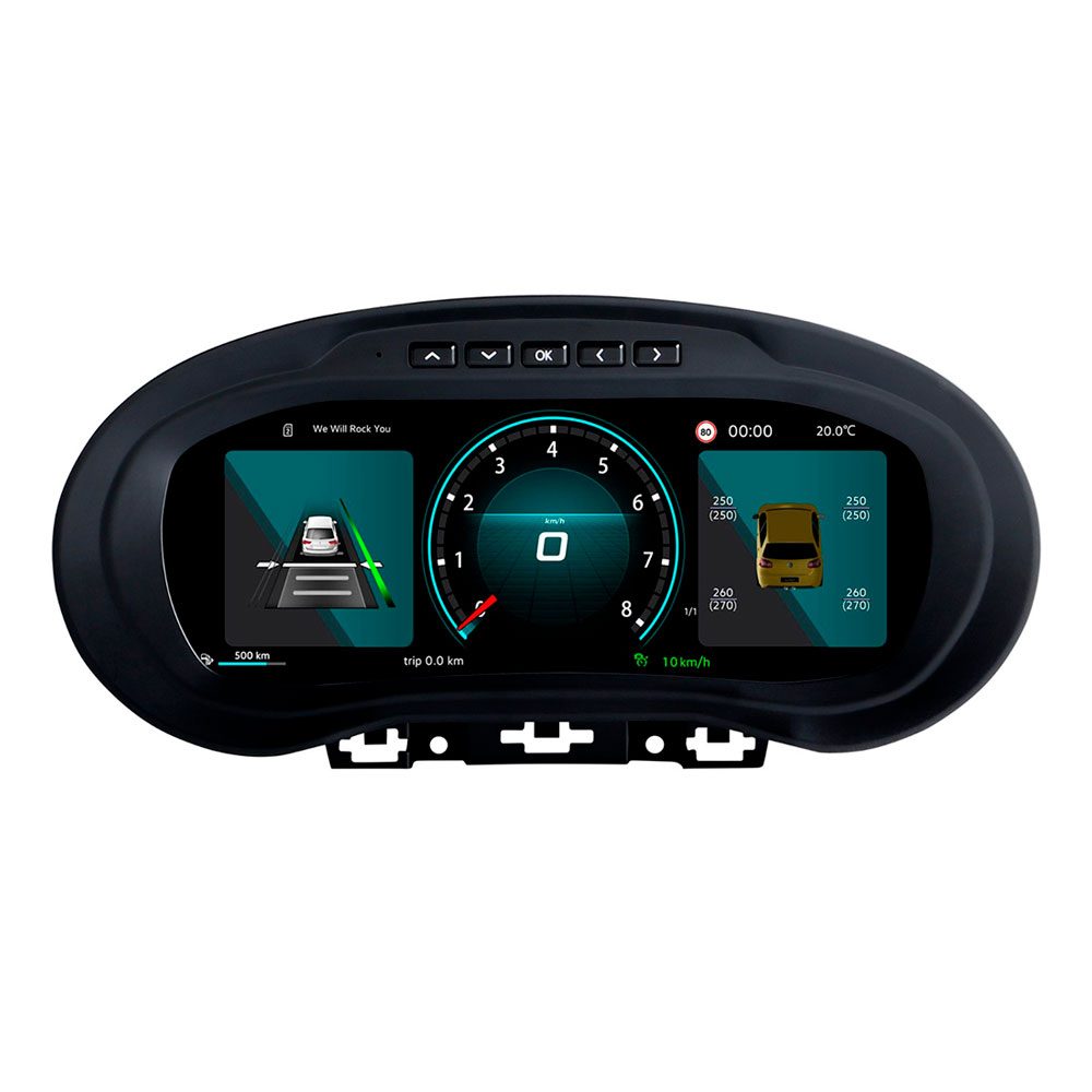 Цифровая электронная приборная панель для Volkswagen Polo (2009-2019) (HY)